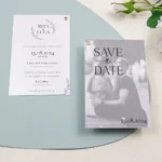 partecipazione matrimonio foto vellu traslucida