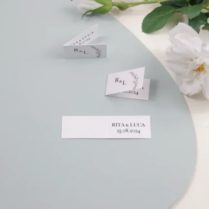 Biglietti confetti modello pearl