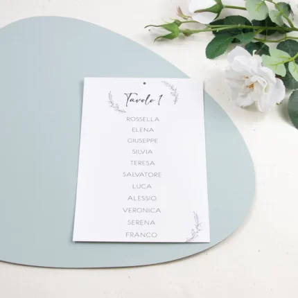 Biglietto tableau modello pearl