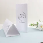 Menu segnatavolo modello pearl