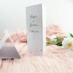 menu segnatavolo triangolo modello aereo