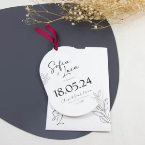 Partecipazione ovale essential