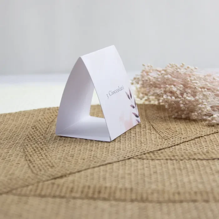 segnagusto confetti matrimonio modello pastello