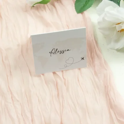 Segnaposto matrimonio modello aereo