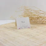 Segnaposto matrimonio modello fiori di campo