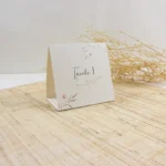 Segnatavolo modello fiori di campo