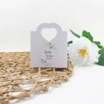 Scatoletta portaconfetti LOVE eucalipto