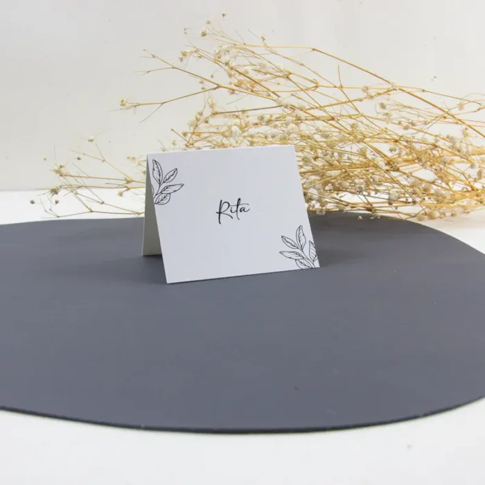 Segnaposto matrimonio modello essential Segnaposto matrimonio modello essential