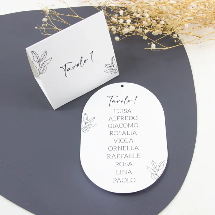 tableau e segnatavolo modello essential tableau e segnatavolo modello essential