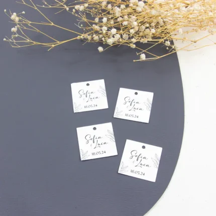 Tag quadrato modello essential