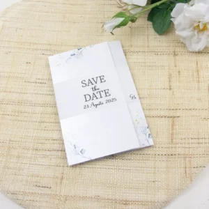 Partecipazione matrimono Betty modello eucalipto