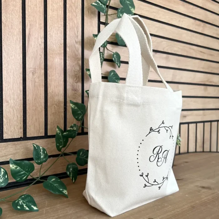 wedding bag personalizzata cotone