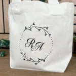 wedding bag personalizzata cotone naturale