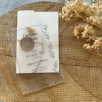 Partecipazione plexiglass originali