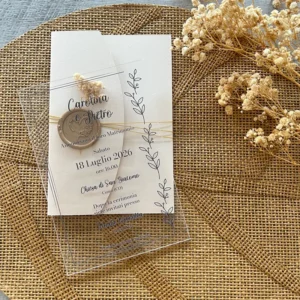 Partecipazione plexiglass originali Partecipazione plexiglass originali