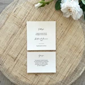 dettagli partecipazione minimal