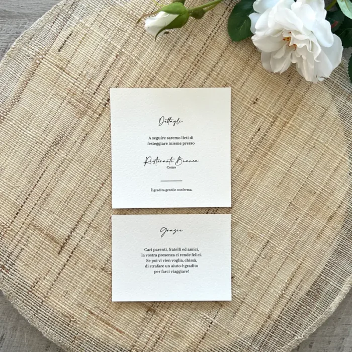 dettagli partecipazione minimal