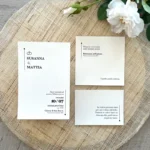 Partecipazione Minimal Line