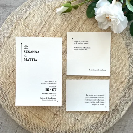 Partecipazione Minimal Line