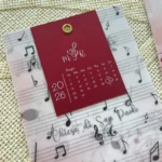 Partecipazione Music con save the date