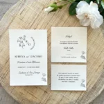 Partecipazione Minimal Flower